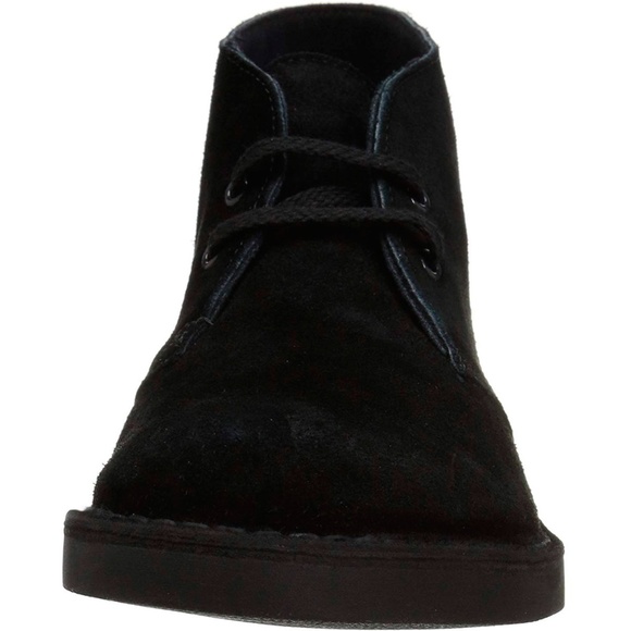 Clarks Bushacre 2 Chukka Boots Black Suede 12 M main image 5